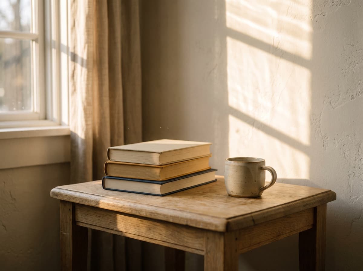 Afternoon light across a quiet room